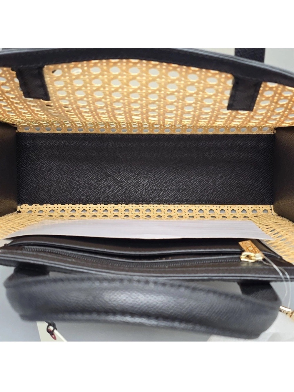 Ted Baker Flo June Wicker Tote Bag | NWT - Picture 14 of 16